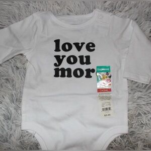 Garanimals “I Love You More” Onesie